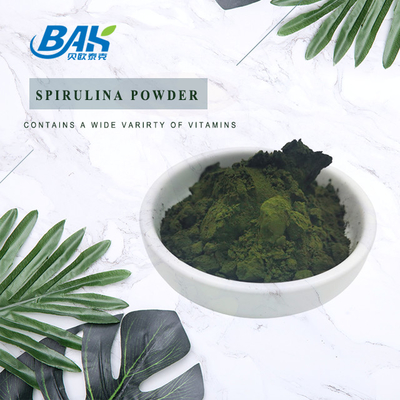 Organiczny proszek spiruliny o niższym poziomie cholesterolu, 60% białka