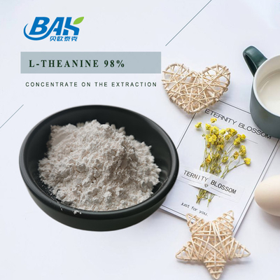 CAS NO 3081-61-6 Ekstrakt z naturalnych roślin dla zdrowej diety Ekstrakt z zielonej herbaty w proszku Teanina 98% w proszku