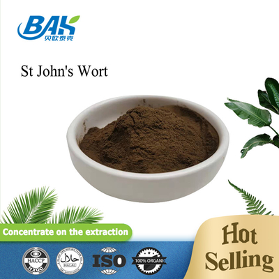 0,3% Hypericin St John'S Wort Brown Powder 100％ Pass 80 Mesh