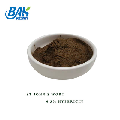 0,3% Hypericin St John'S Wort Brown Powder 100％ Pass 80 Mesh