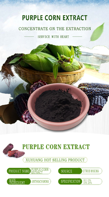Antocyjanidyny Purpurowy ekstrakt z kukurydzy Purpurowy czerwony drobny proszek 5:1 10:1 20:1