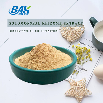 BAK Factoty Wholesale 10:1 Dodatek do zdrowia dla mężczyzn Brązowy Żółty Solomonseal Rhizome Extract Powder