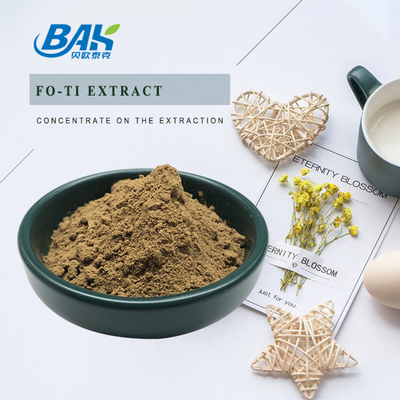 Polygonum Multiflorum Thunb Foti Root Extract Brown Yellow Powder 10:1 20: 1