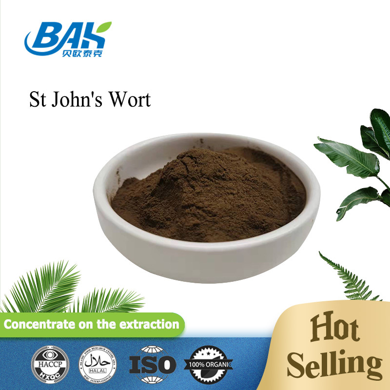 0,3% Hypericin St John'S Wort Brown Powder 100％ Pass 80 Mesh