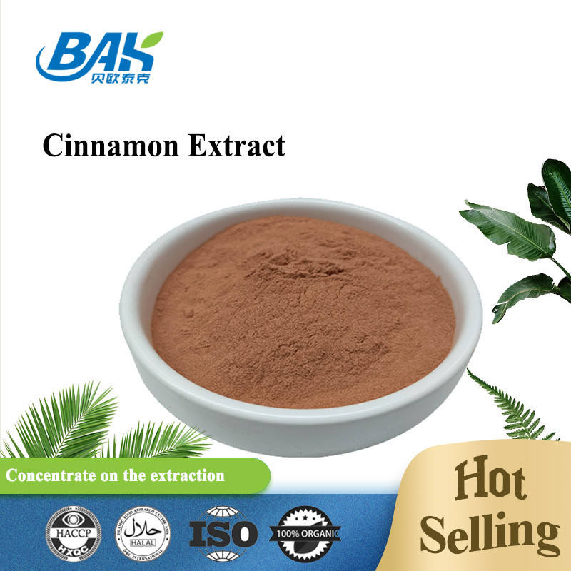 BAK Wysokiej jakości Cinnamomum Cassia Presl Cinnamon Extract Brązowy Czerwony Proszek 100% Pass 80 Mesh