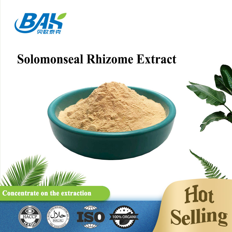 BAK Factoty Wholesale 10:1 Dodatek do zdrowia dla mężczyzn Brązowy Żółty Solomonseal Rhizome Extract Powder