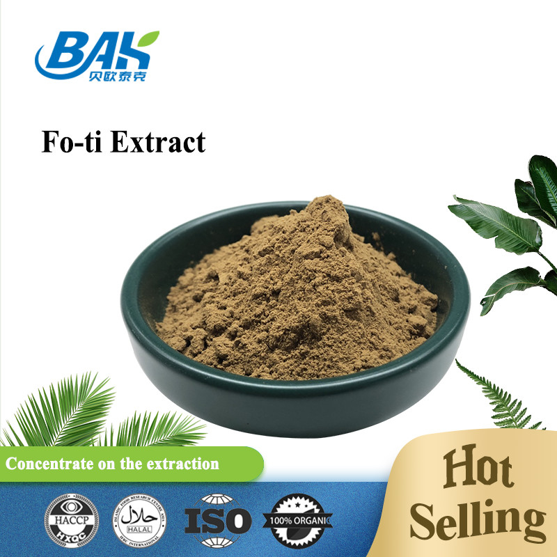 Polygonum Multiflorum Thunb Foti Root Extract Brown Yellow Powder 10:1 20: 1